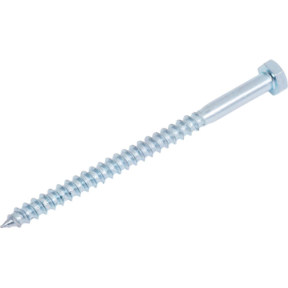 Изображение товара Шуруп для крепления лаг и реек STEELREX 6x90 мм оцинкованный, коробка 100 шт.