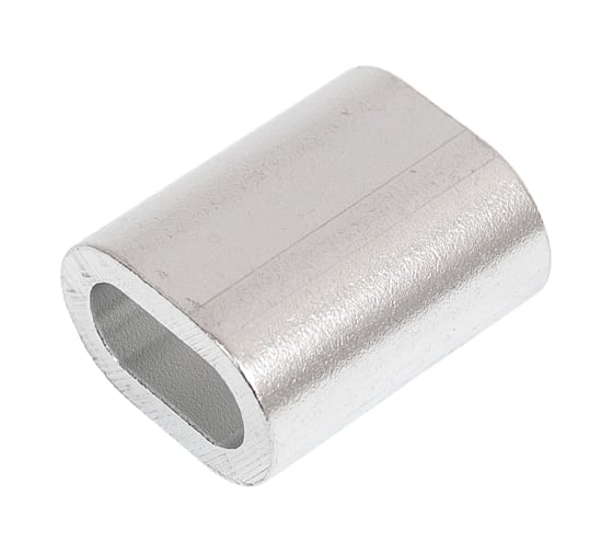 Изображение товара Зажим для стальных канатов STEELREX алюминиевый, 5 мм, упаковка 2 шт. 0523005000W100000210