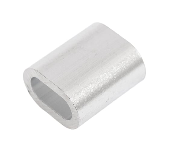 Изображение товара Зажим для стальных канатов STEELREX алюминиевый, 4 мм, упаковка 4 шт. 0523004000W100000410