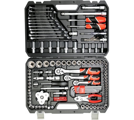 Изображение товара Набор инструментов YATO 126 пр. YT-38875