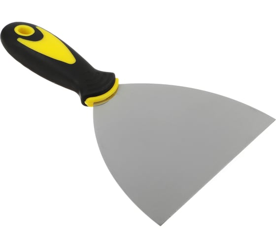 Изображение товара Шпатель металлический с двухкомпонентной рукояткой HEADMAN 125 мм 120 683-164