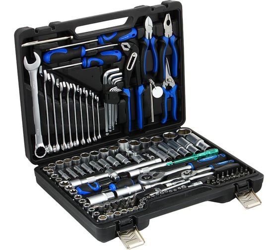 Изображение товара Набор автомобильных инструментов РОКОТ 140 предметов 736-206