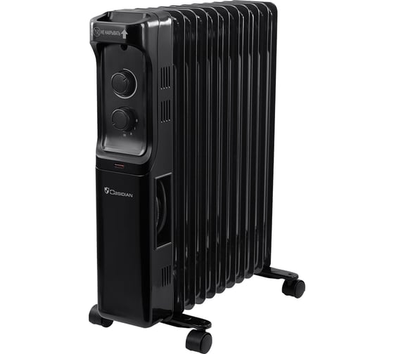 Изображение товара Масляный обогреватель OBSIDIAN BS-OH2001C черный 43800