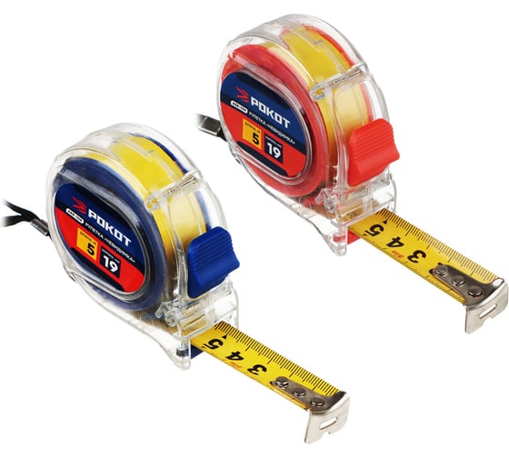 Изображение товара Рулетка РОКОТ 5мх19мм "Невидимка" 658-109