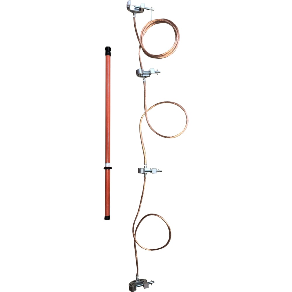 Изображение товара Заземление переносное Диэлектрик ЗПП-15 Д 35 кв мм, 3 фазы, рабочее до 15000 В