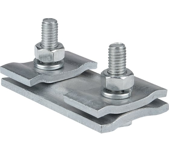 Изображение товара Соединительный плашечный зажим EKF 2 болта М6 ПС-1-1 6 шт. PROxima ps-1-1