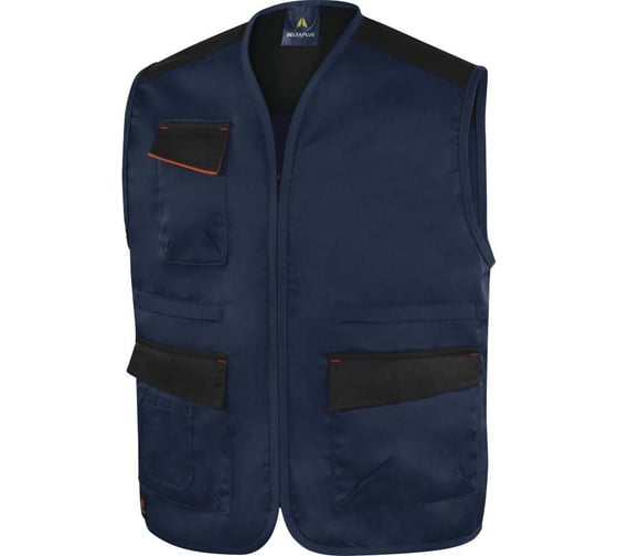 Изображение товара Жилет рабочий Delta Plus MACH1 Range цвет синий/оранжевый, размер M M1GI2BMTM
