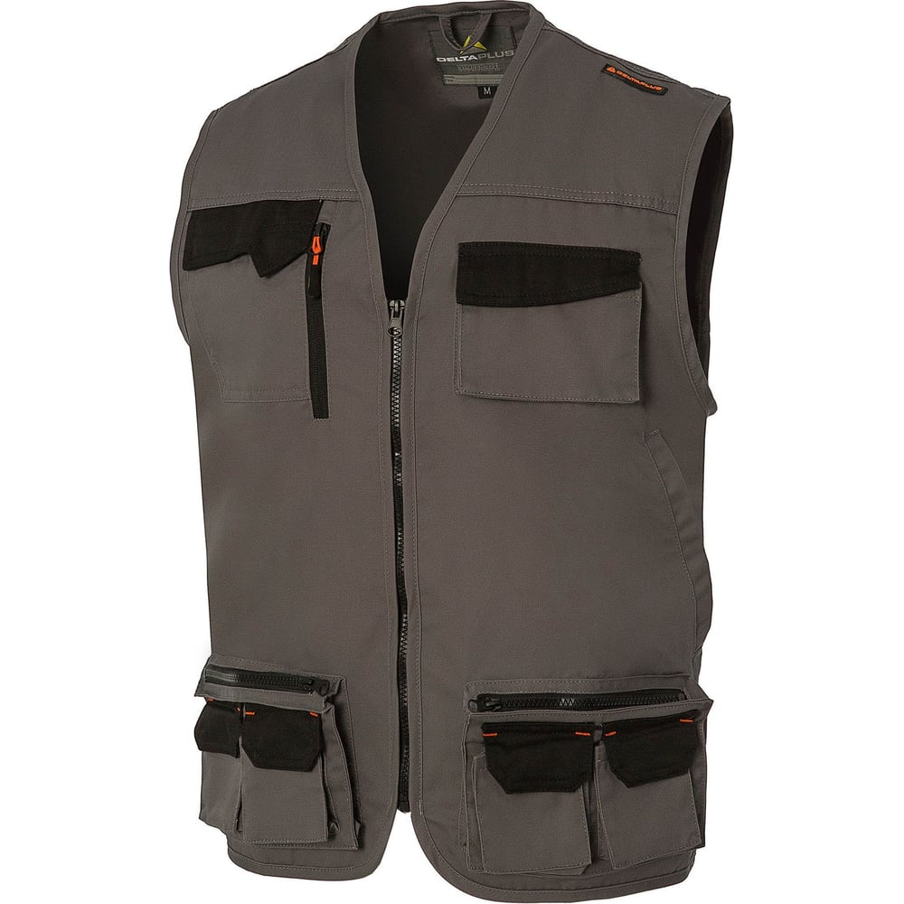 Изображение товара Рабочий жилет Delta Plus MACH2 серый оранжевый размер M