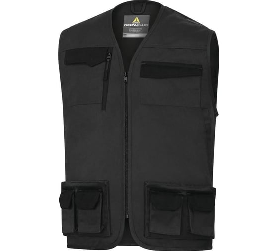 Изображение товара Жилет рабочий Delta Plus MACH2 цвет тёмно серый, размер XXL M2GI3GGXX