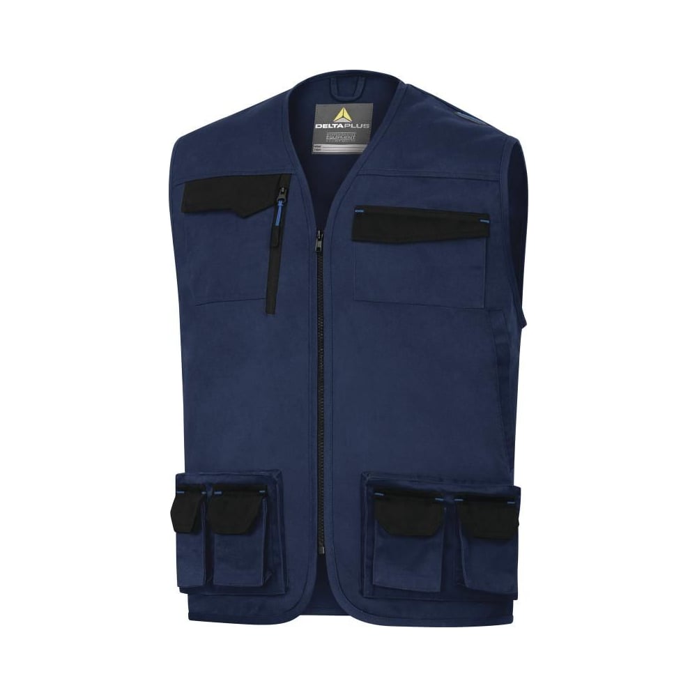 Изображение товара Жилет рабочий Delta Plus MACH2 темно синий/ светло синий размер M