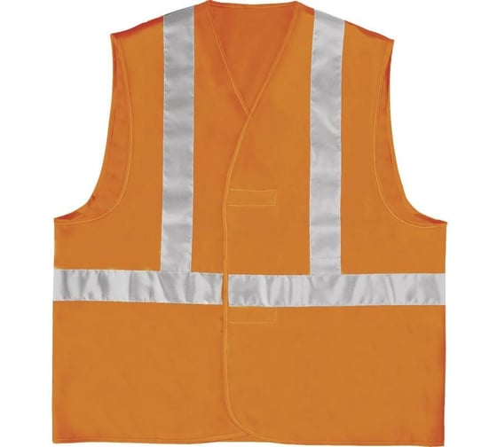 Изображение товара Жилет сигнальный Delta Plus GILP4 цвет флуоресцентный оранжевый, размер XXL GILP4ORXX
