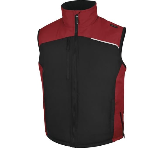 Изображение товара Жилет утеплённый Delta Plus FIDJI3 цвет чёрный/красный, размер XXL FIDJ3NRXX