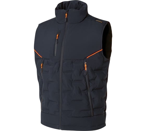 Изображение товара Жилет утеплённый Delta Plus GRAVITY цвет тёмно синий/оранжевый, размер L GRAVIMOGT