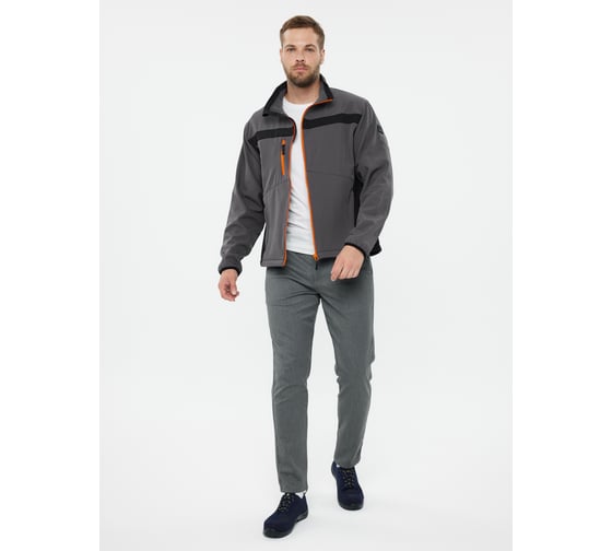 Изображение товара Куртка демисезонная Delta Plus LULEA2 цвет cерый/оранжевый, размер 3XL LULE2GO3X