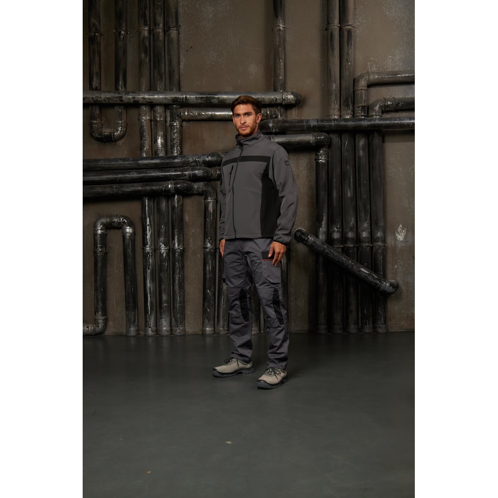 Изображение товара Демисезонная мужская куртка Delta Plus LULEA2 софтшелл 3XL серый черный