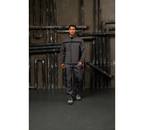 Изображение товара Куртка демисезонная Delta Plus LULEA2 цвет cерый/чёрный, размер S LULE2GRPT