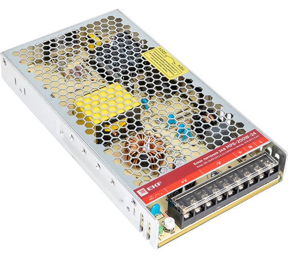 Изображение товара Блок питания EKF 24В, MPS-200W-24, Proxima, mps-200w-24