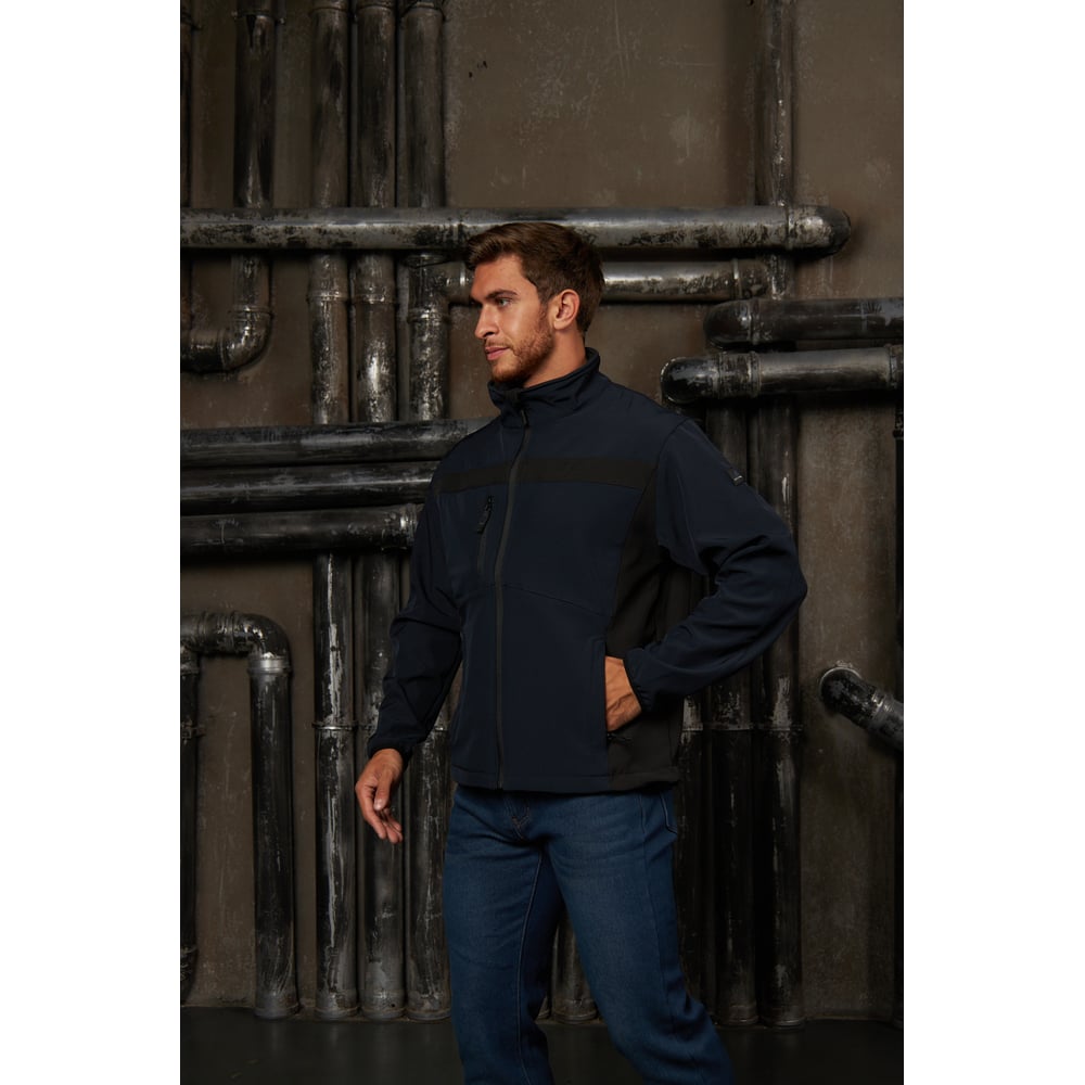 Изображение товара Демисезонная мужская куртка Delta Plus LULEA2, софтшелл, утеплитель POLAR FLEECE, размеры M-46, тем