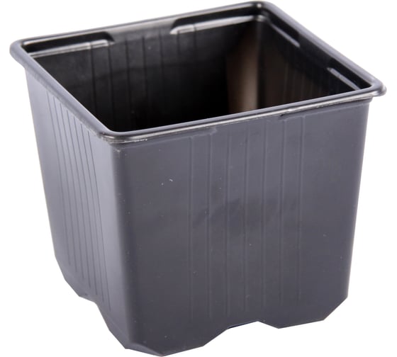 Изображение товара Набор горшков для рассады ЛЕТО 0.23 л, 7х7 см, полистирол, 50 шт. 98198