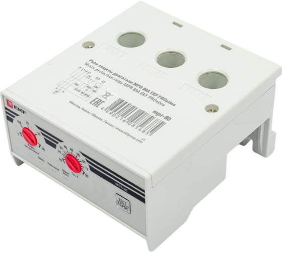 Изображение товара Реле защиты двигателя EKF MPR, 80А PROxima mpr-80