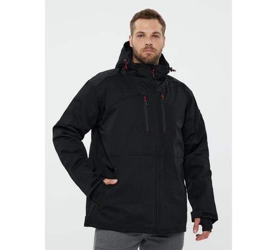 Изображение товара Куртка демисезонная Delta Plus MILTON2 цвет чёрный/красный, размер XXL MILT2NOXX