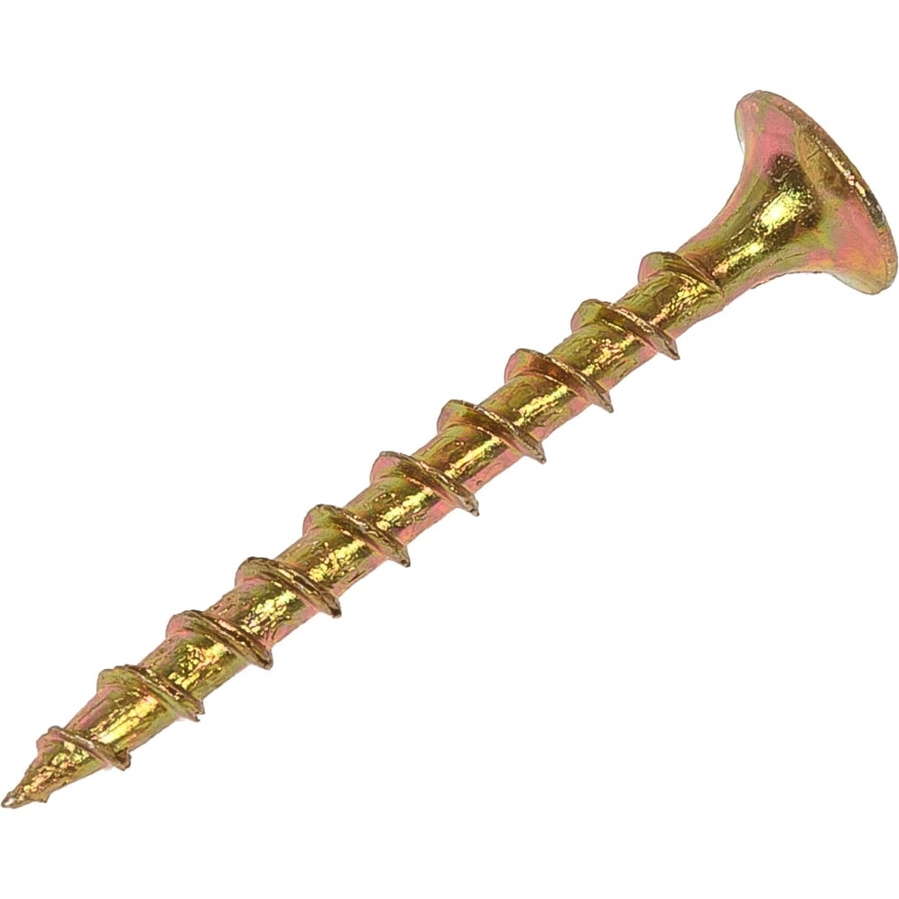 Изображение товара Саморез для ГКЛ STEELREX крупная резьба 3,5x35 мм желтый цинк коробка 1000 шт