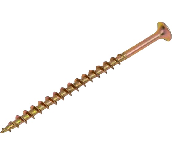 Изображение товара Саморез для ГКЛ STEELREX крупная резьба, желтый цинк, 4,2x70 мм, коробка 250 шт. 0105042070B100025008