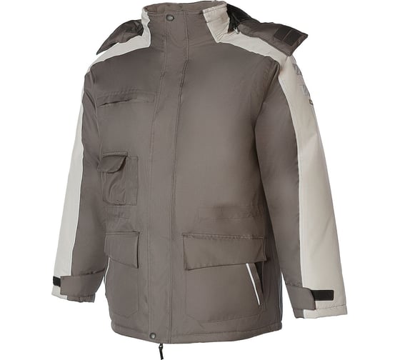 Изображение товара Куртка утеплённая Delta Plus NORDLAND цвет серый, размер 3XL NORDLGR3X