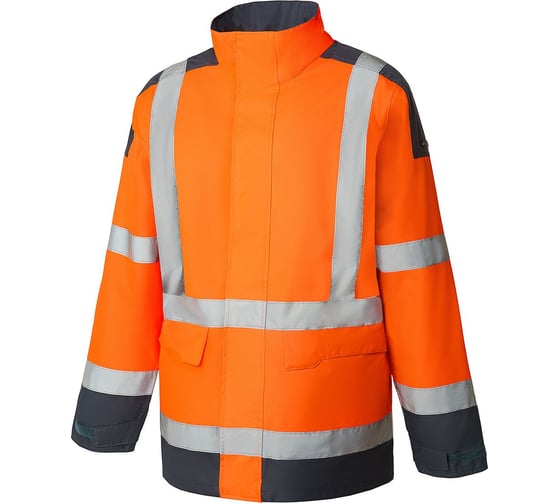 Изображение товара Куртка утеплённая повышенной видимости Delta PlusEASYVIEW цвет флуоресцентный оранжевый/тёмно синий, размер XXL EASYVOMXX