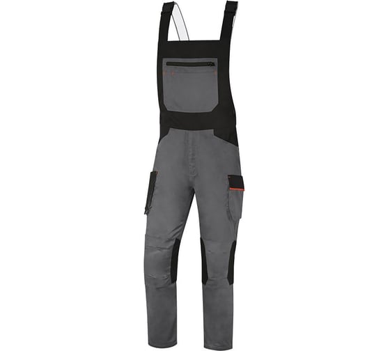 Изображение товара Полукомбинезон рабочий Delta Plus MACH2 цвет серый/оранжевый, размер S M2SA3GOPT