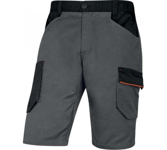Изображение товара Шорты рабочие Delta Plus MACH2 цвет серый/оранжевый, размер M M2BE3GOTM