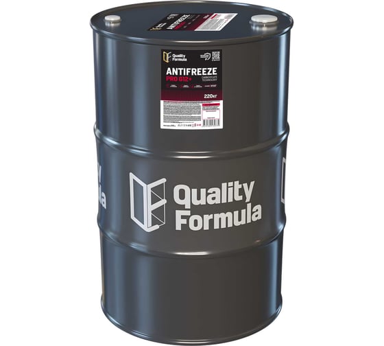 Изображение товара Антифриз Quality Formula ANTIFREEZE QF PRO G12+, 220кг 430110173