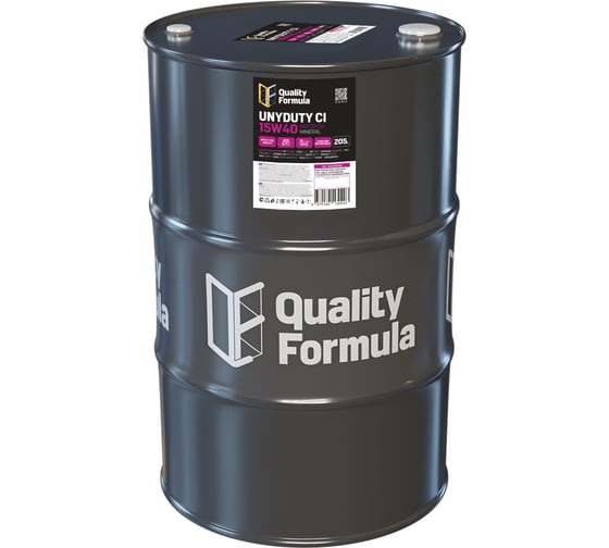 Изображение товара Моторное масло Quality Formula QF UNYDUTY CI 15W40, 205л 410025016