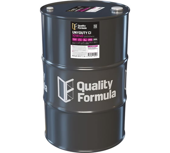 Изображение товара Моторное масло Quality Formula QF UNYDUTY CI 10W40, 205л 410025015