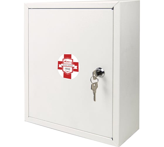 Изображение товара Аптечка первой помощи работникам ОФИСМАГ по приказу №262н, ВИТАЛФАРМ, металлический шкаф 54115 631429