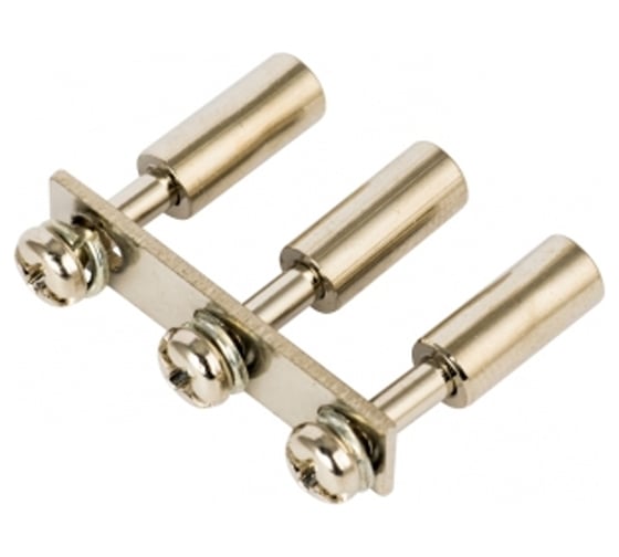 Изображение товара Перемычка EKF PROxima тип 3PIN для 4,0 мм2, 20 шт plc-per-3PIN-4