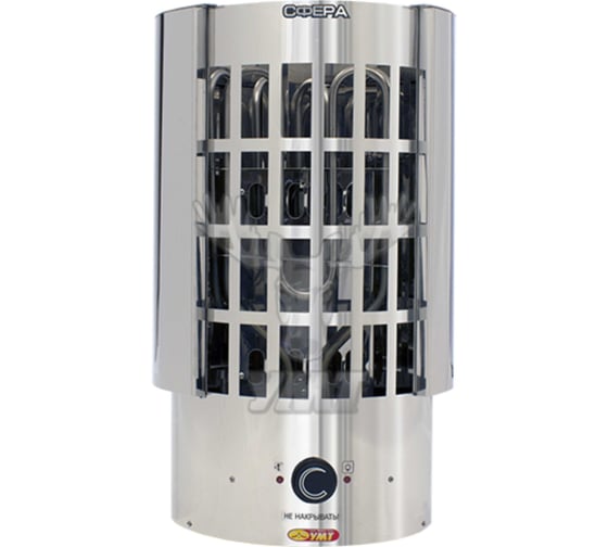 Изображение товара Электрокаменка УМТ ЭКМ "Сфера" 4,5 кВт, 220/380В, с ПУ Н0128087