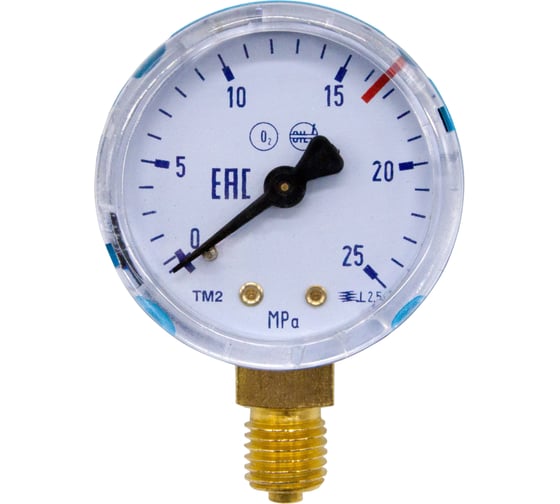 Изображение товара Манометр кислородный 25 мПа Оберон N5402