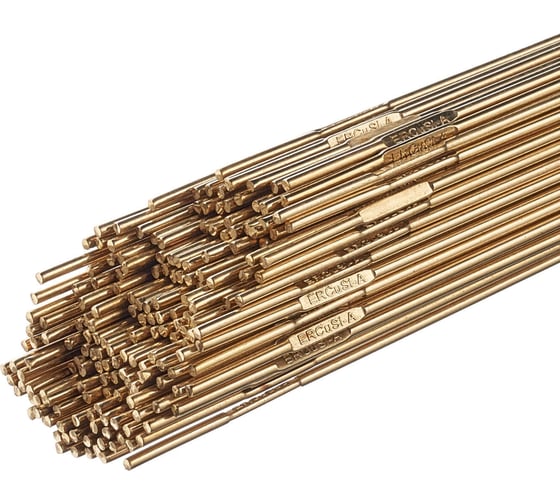 Изображение товара Пруток сварочный TIG, бронза (CuSi3), ф 3.2 мм, 5.0 кг ПТК 00000043331