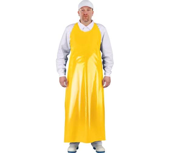 Изображение товара Передник POLYPRO желтый 150 мкр 114 см в инд.уп.РФ ПЖ150 114 РФ