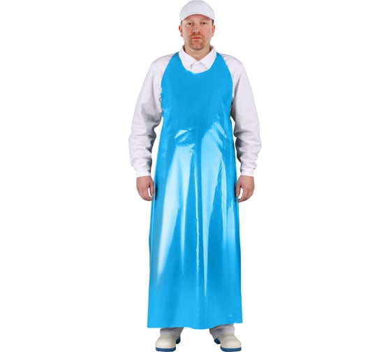 Изображение товара Передник POLYPRO голубой 150 мкр 127 см в инд.уп.РФ ПГ150127 РФ