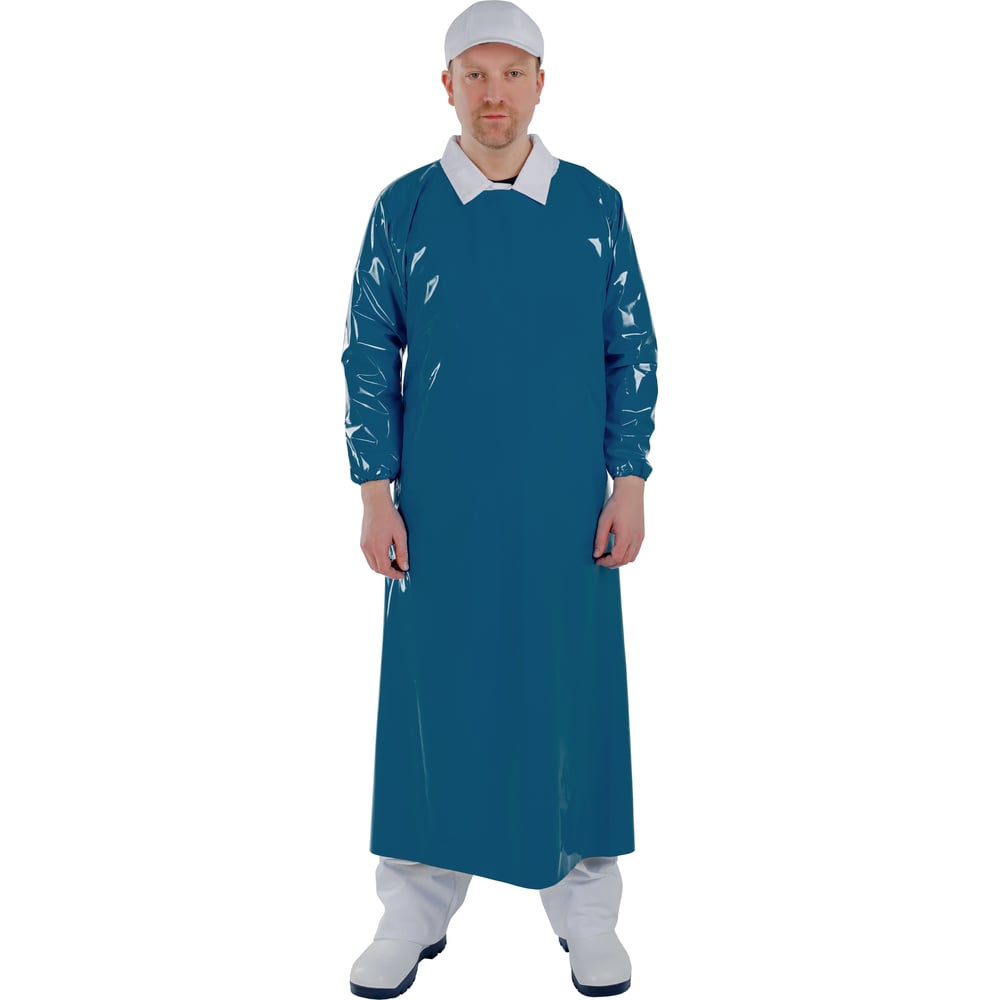 Изображение товара Фартук POLYPRO синий 150 мкр XL для химического производства