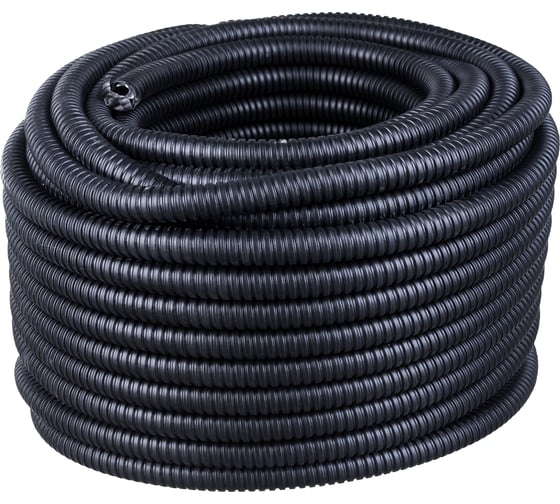 Изображение товара Металлорукав в ПВХ изоляции REXANT МРПИнг-18 50 м с зондом 28-0118-50