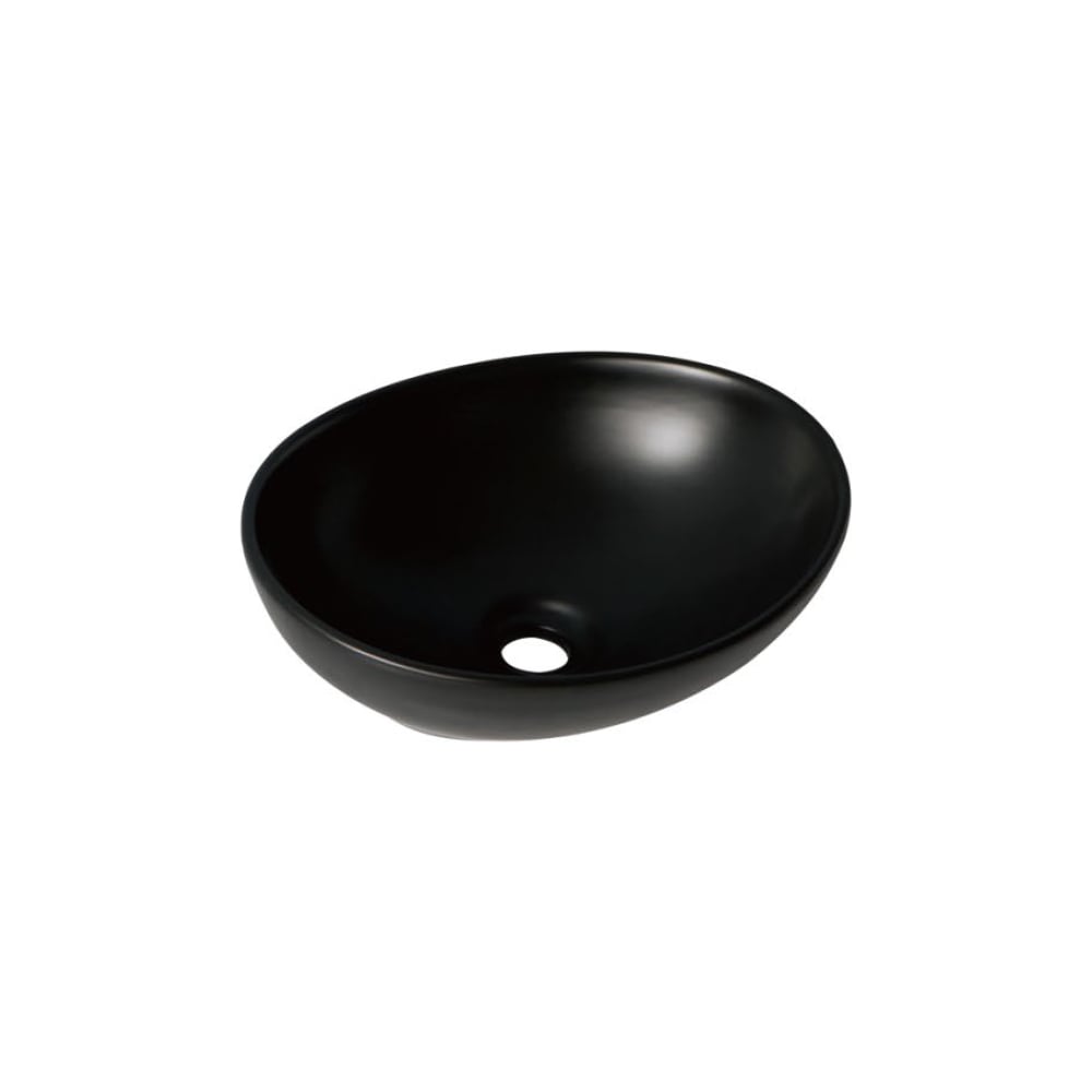 Изображение товара Накладная керамическая раковина Gappo черная GT304-8 современный дизайн