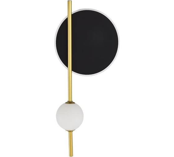 Изображение товара Светильник настенный ST LUCE шампань, черный/белый LED 1+1*9+4W 4000K SL6507.431.02