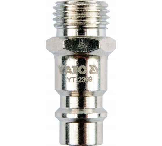 Изображение товара Быстроразъемное соединение YATO 1/4" 6,3мм с внешней резьбой YT-2399 36992399 092 1