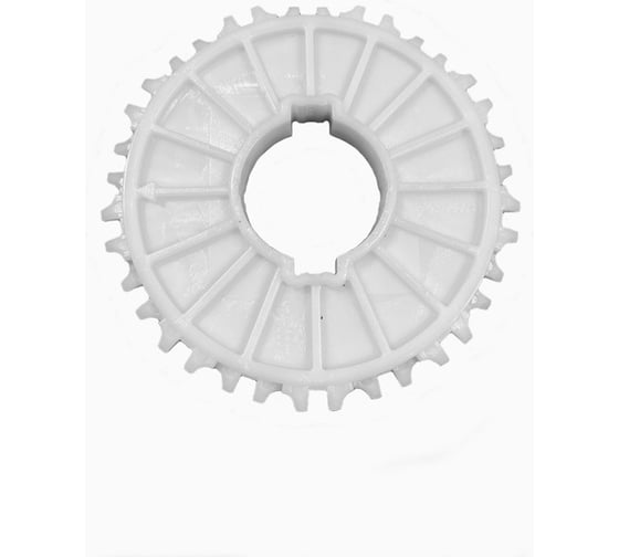 Изображение товара Звездочка 20T-2R для модульной ленты HS-F-1000 20 зубьев, круг 50 мм, шпон-паз 14х8 мм, POM (HGB) Hongsbelt 00-00033771