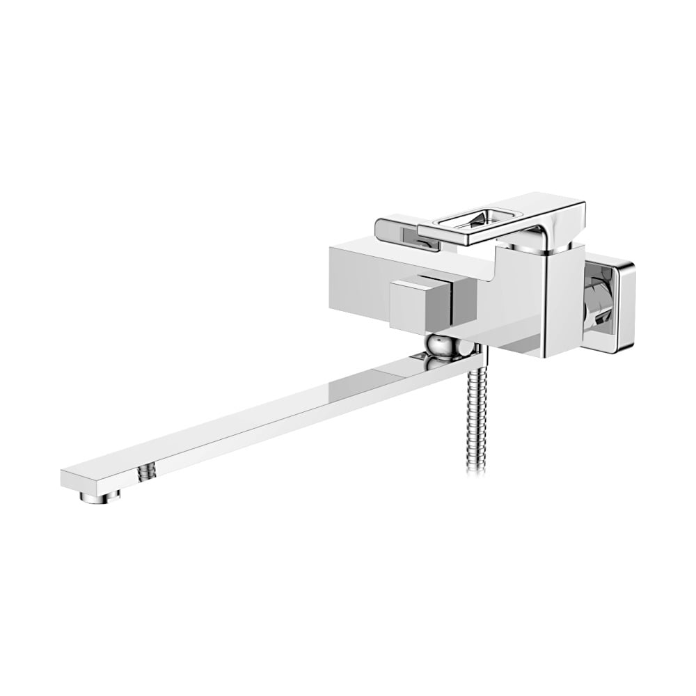 Изображение товара Смеситель для ванны GERHANS K13127 с поворотным изливом и аэратором хром