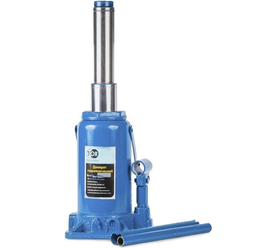 Изображение товара Гидравлический телескопический домкрат TOR ДГТ-32 32 т, двухплунжерный 1006110