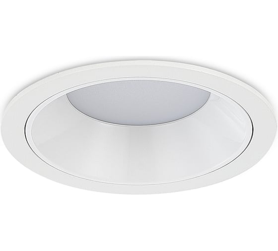Изображение товара Светильник встраиваемый ST LUCE белый LED 1*7W 3000K 630Lm Ra80 120 IP20 D85xH45 100-240V ST755.538.07